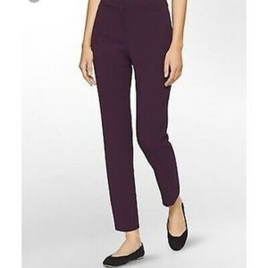 Calvin Klein Plum Slim fit Trousers